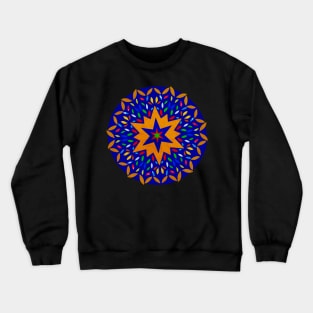 Leaf Abstract Crewneck Sweatshirt